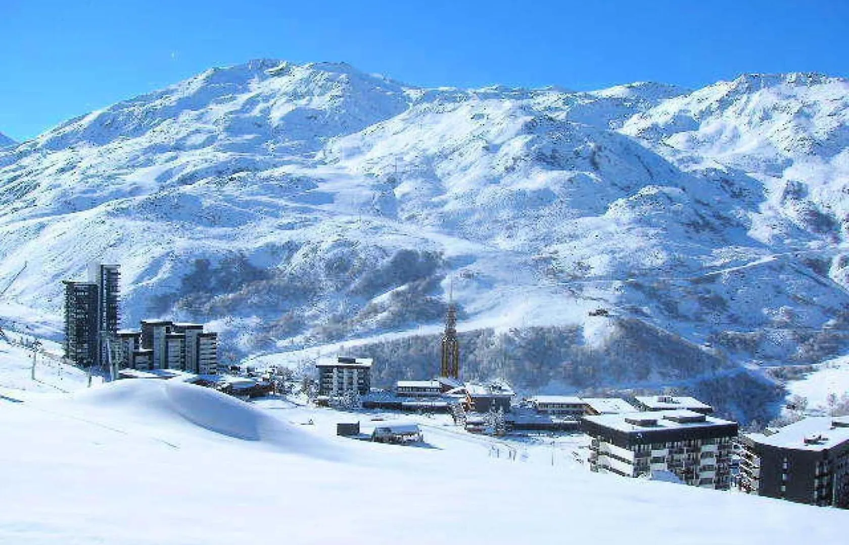 Residence Cherferie - Studio Aux Pieds Des Pistes Aux Menuires Mae-3924 Saint-Martin-de-Belleville Apartament